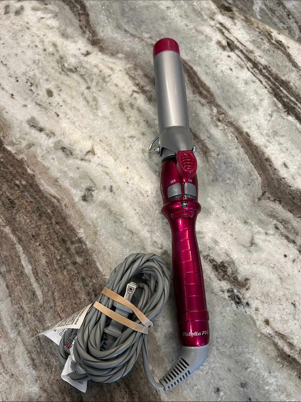 BaBylissPRO Pink Curling Iron